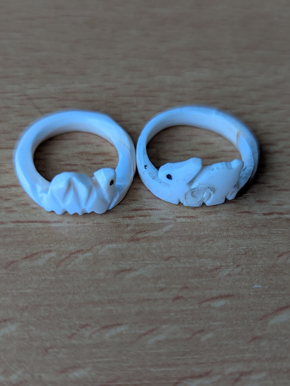Hawaiian Shell Ring Set - Cream